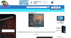 Desktop Screenshot of clubplaneta.com.mx